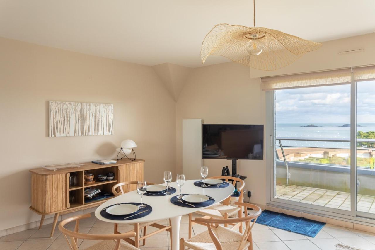 Heol - Appartement 2 Chambres - Vue Mer Et Parking Dinard Exterior foto